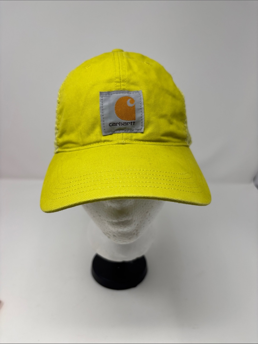 Carhartt adjustable Bright Yellow Logo Cap hat